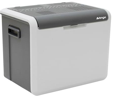Vango E-Pinnacle Electric Cool Box 12V In-Car Socket & 230V Mains Power – Ideal for Camping, Travel, Picnics, Festivals & Caravans (40L (Wheeled))