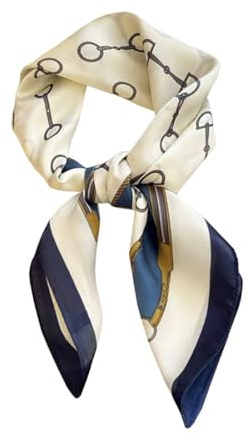Ecroon Mujer Regalos Panuelo Chiffon Bufanda de Seda de Morera Pañuelo Cuadrada Seda Fulares