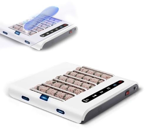 Helautomatisk Skosulrengöringsmaskin, Uppladdningsbar Automatisk Induktionsskoputsare, Premiumskoborste, Batteridriven