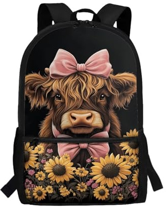SCRAWLGOD Backpack for Boys Kids Bookbag Large Rucksack Secondary School Bag for Girls