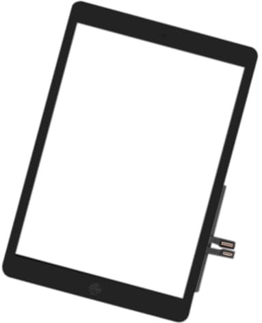 ZIDDAR Pantallas táctiles para A1954 A1893, digitalizador de panel táctil, pantalla frontal de cristal de 9.7 pulgadas (versión 2018), reemplazo de pantallas táctiles