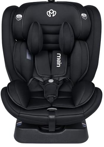 MEIN Seggiolino Auto Senza Isofix 0‑36 kg Universale – Montaggio con Cintura, Gruppo 0‑1‑2‑3, Reclinabile e Sicuro per Neonati e Bambini
