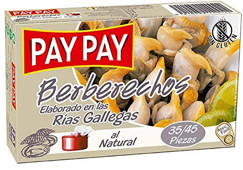 Pay Pay • Cockles In Brine • Berberechos Al Natural • Can of 4oz. (25)