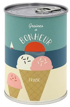 Mauvaises Graines - Kit de Fleurs à Semer en Boîte - Kit de Culture à Offrir comme Cadeau Original Amis Famille Fêtes - Ultra Simple à Utiliser - 100% Fabriqué en France (Yéyé Bonheur)