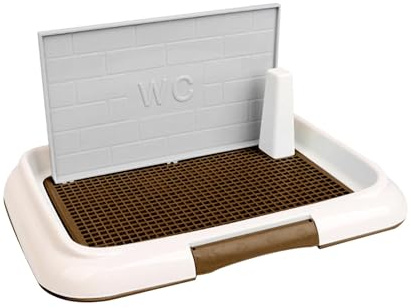 JISADER Tappetino Da Interni con Griglia e Supporto per Pipì, Custodia per Lettiera e Caffè 35x46 cm
