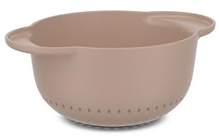 Mepal - Passoire Chef it - Évacuation facile - Base antidérapante pour plus de stabilité - Passe au lave-vaisselle - Cuisine accessoires - 1500 ml - Chalk