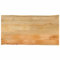 UJCHVHN Tischplatte 100x60x2,5 cm Wohnkante Massivholz MangoTischzubehör Tischplatten