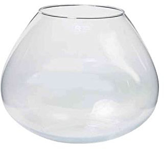 INNA-Glas Kerzenglas Joyce, Kugel - rund, klar, 30cm, Ø 20cm - Ø 38cm - Kugelvase - Windlichtglas