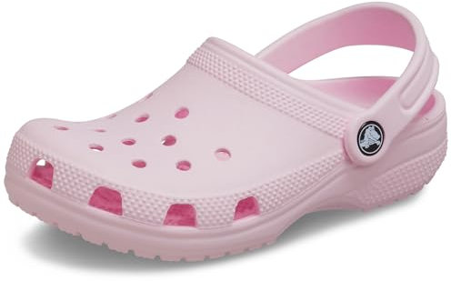 Crocs Classic Clog K Zuecos Unisex niños, Pink Milk, 28/29 EU