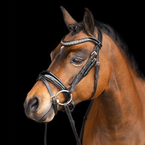 Imperial Riding Trensenzaum IRHPetit svart-ros, storlek: shetty
