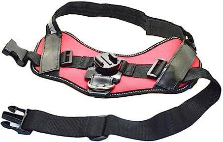 UKCOCO 360degré pour Chien avec Support De Caméra Rotatif à Degrés Sangle Poitrine pour Activités Extérieures Promenade Et Course