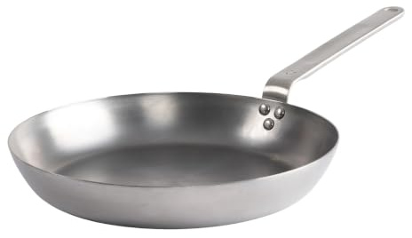 Gastrotools Padella Acciaio al Carbonio 28 cm – Antiaderente Naturale