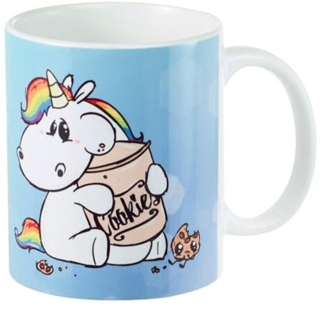 mug - Keksdose: ceramic, 320ml, Blau