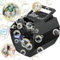 Theefun Tragbare Seifenblasenmaschine, Automatischer Seifenblasenmaschine Kinder 500ml Seifenblasen Maschine 1500+ Bubbles/Min Professional Blasenmaschine für Geburtstag, Party, Hochzeit (Black)