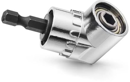 Flexibel borrförlängning Flexibel skruvmejsel, Flexibel borrförlängning for rätvinkliga borradaptrar och flexibel axel Flexibla skruvmejslar 105 grader 1/4 tum(Drill Bit Adapter)