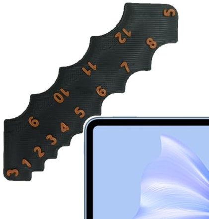 Strumento di misurazione del raggio per saldature e contorni, strumento di misura compatto con curve di riferimento per intaglio del legno, ingegneria e ingegneria meccanica