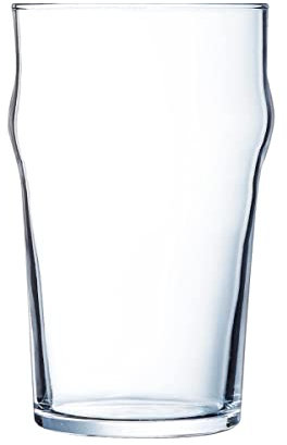 Lot de 48 verres en verre résistant Cerveza T 28CL NONIC ARC 73X115