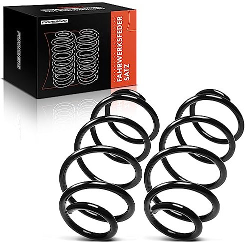 Frankberg 2x Federn Fahrwerksfeder Vorderachse Kompatibel mit A1 2010-2018 Ibiza IV 2008-2020 Ibiza IV ST 2010-2015 Replace# 6R0411105P