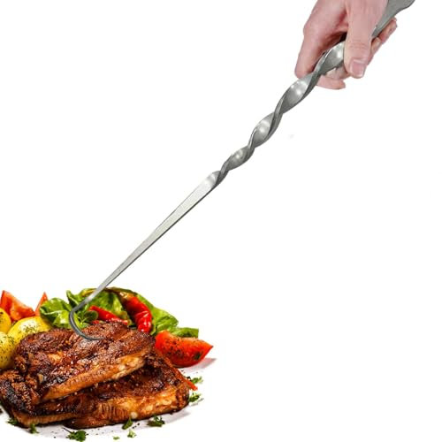 Crochet de viande grillé, crochets de renversement de nourriture | Grilling Turner BBQ Food Flipper Hook,Crochets pour tourner la viande, crochets pour rôtir la viande pour barbecue