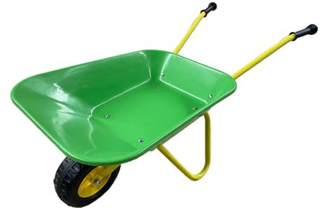 ASC Brouette pour enfant Vert/jaune
