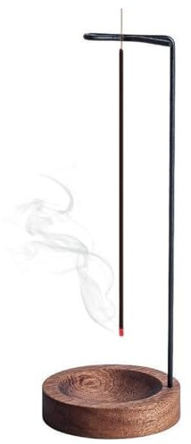 Wooden Incense Holders Upside Down Incense Holder for Sticks Ash Catcher Catching Room Censer Holder Tea Room Home Decoration for Yoga Meditation