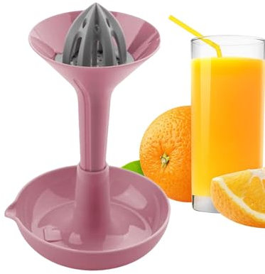 Spremifrutta, Spremisucco - Spremilimone manuale rotante - Spremiagrumi multifunzionale a mano, spremiagrumi manuale per uso domestico, in studio e in campeggio