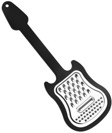 Affettatrice manuale per formaggio – Robusta grattugia in metallo, taglierina da cucina, tritatutto | Manico ergonomico con design per chitarra per grattugiare uniformemente formaggio patate in cucina