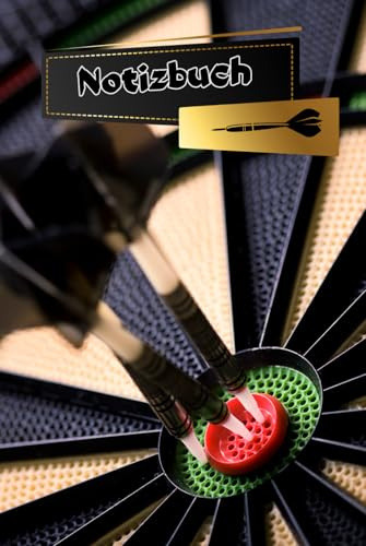 Darts Notizbuch Dart Sport Taschenbuch Dartliga Buch Steeldart Notizheft Turnier Schreibheft Softdart Wurftechnik Training Übungsheft Events ... Bullet Journal Dartpfeile Fotoalbum 01A24