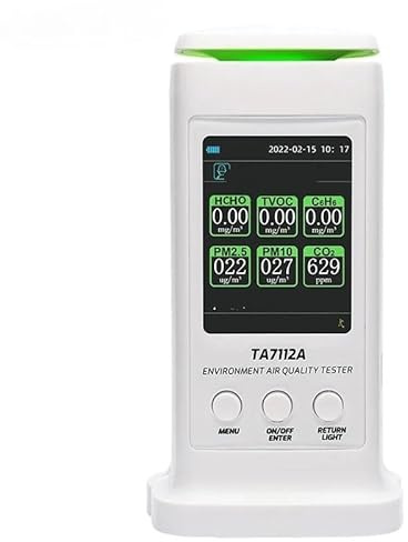 Tester della qualità dell'aria Rilevatore di formaldeide di anidride carbonica Pm2.5 Pm10 for uso domestico interno