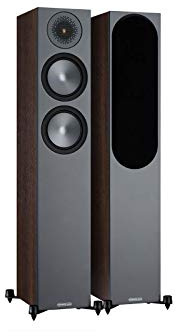 Monitor Audio Bronzo 200 - coppia di altoparlanti da pavimento in colore noce