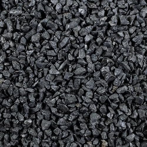 Sassi ciottoli colorati Nero Ebano 8-12 mm 5kg decorazione giardino pietre colorate Vivaio di Castelletto