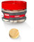 TOX Cookie Wood Querholzplättchen 25 mm aus Fichtenholz zum Reparieren und Ausbessern von fehlerhaften Stellen im Holz in der Runddose, 40 Stück, 015260303