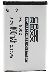 caseroxx Handy Li Ion Akku kompatibel mit Swisstone BBM 320C, Ersatzakku für Ihr Telefon (800 mAh)