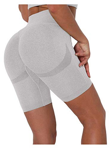 Flexible Yoga Trousers for Woman High-Waist Running Pants Women's Fitness Yoga Sports Hip-Lifting Yoga Multi Variations and Designs Pants (Grey, S)