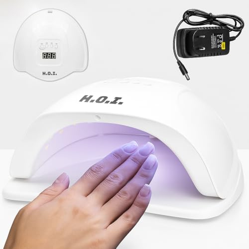 Lampada Unghie UV LED 48W Professionale con Sensore Automatico e Timer (30s/60s/90s) – Asciuga Smalto Semipermanente, Gel Ricostruzione, Nail Art, Manicure e Pedicure, Uso Domestico e Salone