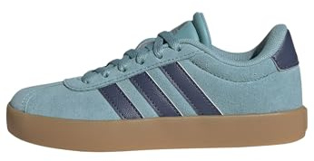 adidas unisex - barn VL COURT 3.0 SHOES KIDS, mint ton/preloved ink/silver met., 37 1/3 EU