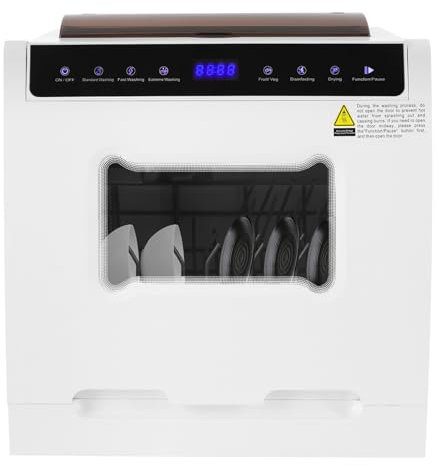 Lave-Vaisselle De Comptoir, Mini-Lave-Vaisselle, Lave-Vaisselle Multifonctionnel, Convient Aux Petites Maisons, Appartements, Dortoirs, Bateaux Et Campers