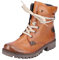 Rieker Damen Schnürstiefeletten 78530, Frauen Stiefeletten,halbstiefel,Kurzstiefel,uebergangsschuhe,uebergangsstiefel,Boots,braun (24),37 EU / 4 UK