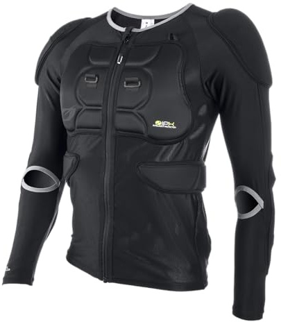 O'NEAL | Protektoren-Jacke | Motocross Enduro Motorrad | 4-Wege-Stretch-Mesh/Lycra, mit Polyurethan-Schaum, Polsterung aus Bioschaumstoff | BP Protektor Jacket | Erwachsene | Schwarz | Größe S