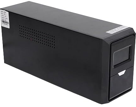 Alimentation électrique sans Interruption, écran LCD UPS USB 1000V 600W Durable pour l'Office (Plug UE 220V)