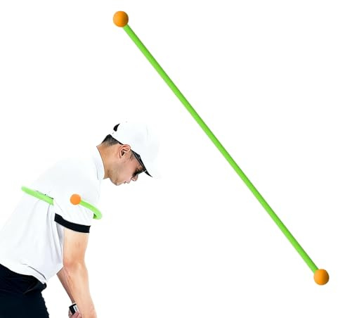 Generico Bastone da Allenamento, per la correzione 'Oscillazione Pieghevole, Strumento esercitarsi sulla Posizione del Braccio da Golf, Attrezzatura di allineamento Portatile per campi Pratica in