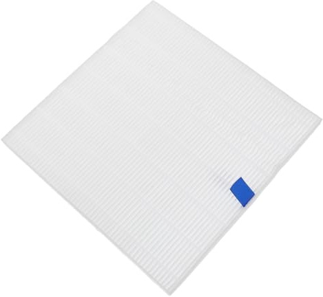Generico Filtro di Ricambio Art Piastra Sostituibile per Aspiratore Unghie in Pp Composito e Carta Ped Design Semplice e Funzionale per Uso Domestico