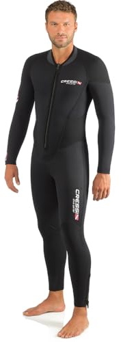 Cressi Endurance Man All-In-One 5mm Traje monopieza sin Capucha en Neopreno de 5mm, Hombre, Negro, XXL/6