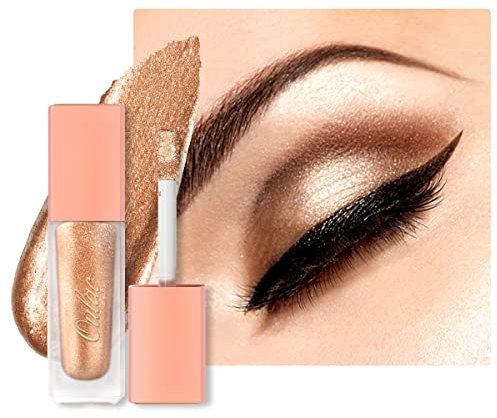 Oulac Ombretto Liquido Glitter Occhi - Metallo Liquido Ombretto Occhi Brillantemente Lunga Durata Shimmer (Jupiter (09))