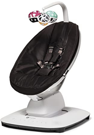 4moms mamaRoo 5.0 Multi-Motion Baby Swing, Black