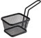 APS 40626 Servier-Frittierkorb SNACKHOLDER, Snackkorb, Edelstahl, 10 x 8,5 x 6,5 cm, schwarz