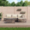 Faroom Gartenlounge Set Poly Rattan, Gartenmöbel Set Loungemöbel Set aus Aluminium, Balkon Lounge Sofa Outdoor Balkonmöbel Kleiner Gartengarnitur Sofagarnitur Anthrazit 5-TLG-Type-43