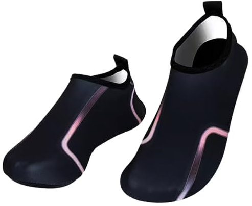 JSTHHTT Zapatos De Agua, Zapatillas de Deporte acuático, Playa Secado Rápido Zapatillas, Antideslizante Calcetines Natación, para Hombres, Mujeres