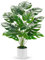 BTSD-home 71cm Artificial Monstera Plants Indoor Outdoor Large Fake Plants for Home Office Bathroom Bedroom Decor
