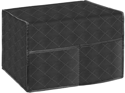 Cubierta resistente al polvo para microondas, protector impermeable con bolsillos